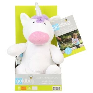 White and Pink Unicorn Harness Buddy